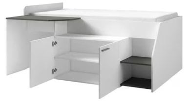 Meblosiek - Postelja z mizo in omarico Multi II 38 2D - 90x200 cm