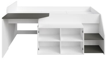 Meblosiek - Postelja z mizo in omarico Multi II 38 2D - 90x200 cm