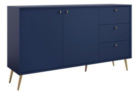 Komoda Rose 03 2D3SZ - modra