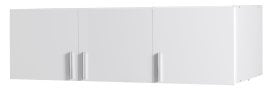 Zgornja trivratna omara Snow 04A B - bela
