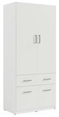Garderobna dvovratna omara s predali Tallin 03 B 