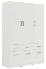 Garderobna trivratna omara s predali Tallin 04 B 