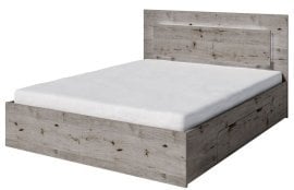 Postelja Togo 52 - 180x200 cm - hrast Wellington