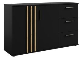 Komoda Toll 03 B - črna 