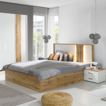Meblosiek - Dvižna postelja Wood II 81 FSC B - 160x200 cm