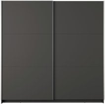 Meblosiek - Garderobna omara z drsnimi vrati Arsala 11 - 200 cm - grafit