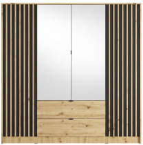 Meblosiek - Garderobna omara Katania 20 - 200 cm - artisan hrast