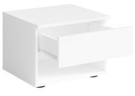 Komplet dveh nočnih omaric Fino – bel