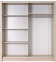 Meblosiek - Garderobna omara z drsnimi vrati Roma - 180 cm