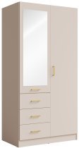 Meblosiek - Garderobna omara Konso 15 - 100 cm - bež