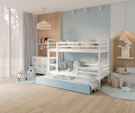 Pograd Jacek 3 MDF z dodatnim ležiščem - 90x200 cm