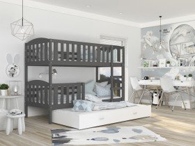AJK Meble - Pograd Kubus 3 MDF z dodatnim ležiščem - 80x190 cm
