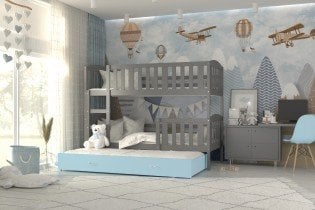 AJK Meble - Pograd Kubus 3 MDF z dodatnim ležiščem - 90x200 cm