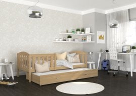 Postelja z dodatnim ležiščem Kubus P2 - 90x200 cm 