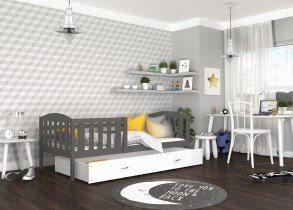 AJK Meble - Postelja Kubus P MDF - 80x190 cm