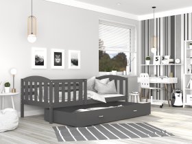 AJK Meble - Postelja Kubus P MDF - 80x190 cm