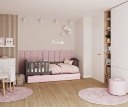 AJK Meble - Postelja Kubus P MDF - 80x190 cm