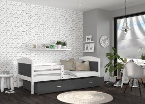 AJK Meble - Postelja Mateuzs P MDF - 90x200 cm
