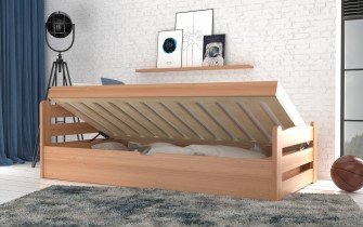 AJK Meble - Dvižna postelja Dawid - 90x200 cm 