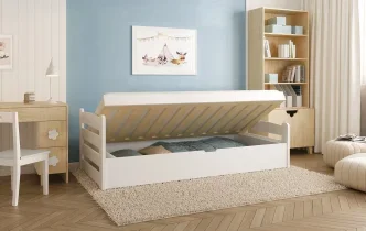 AJK Meble - Dvižna postelja Dawid MDF - 90x200 cm