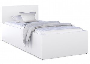 AJK Meble - Dvižna postelja Panama plus - 90x200 cm - bela