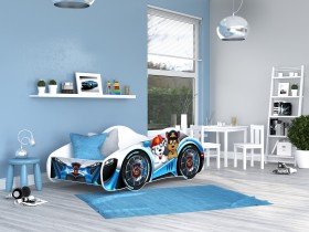 AJK Meble - Otroška postelja Cars - 70x140 cm