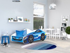 AJK Meble - Otroška postelja Cars - 70x140 cm