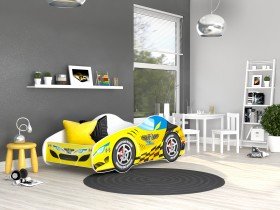 AJK Meble - Otroška postelja Cars - 70x140 cm