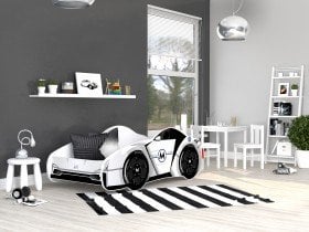 AJK Meble - Otroška postelja Cars - 70x140 cm