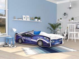 AJK Meble - Otroška postelja Cars - 80x160 cm
