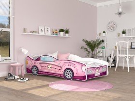 AJK Meble - Otroška postelja Cars 80x160 cm