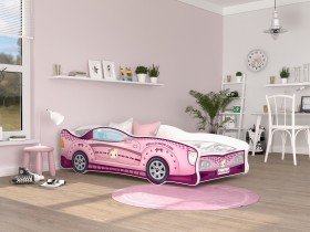 AJK Meble - Otroška postelja Cars - 80x160 cm