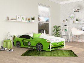 AJK Meble - Otroška postelja Cars - 80x160 cm