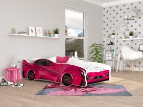 AJK Meble - Otroška postelja Cars - 80x160 cm