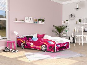 AJK Meble - Otroška postelja Cars - 80x160 cm