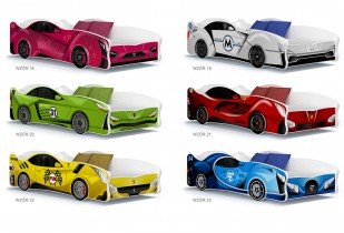 AJK Meble - Otroška postelja Cars - 80x160 cm