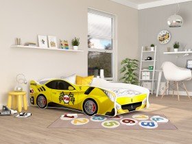 AJK Meble - Otroška postelja Cars - 80x160 cm