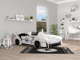 AJK Meble - Otroška postelja Cars - 80x160 cm