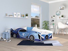 AJK Meble - Otroška postelja Cars - 80x160 cm