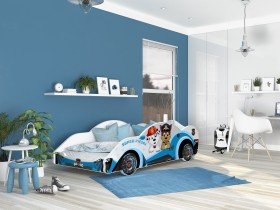 AJK Meble - Otroška postelja Cars - 90x180 cm