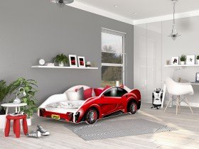 AJK Meble - Otroška postelja Cars - 90x180 cm