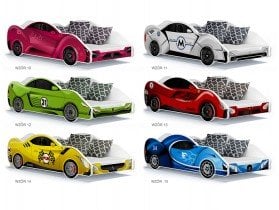 AJK Meble - Otroška postelja Cars - 90x180 cm