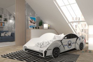 AJK Meble - Otroška postelja Cars - 90x180 cm