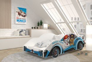 AJK Meble - Otroška postelja Cars - 90x180 cm