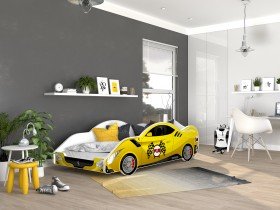 AJK Meble - Otroška postelja Cars - 90x180 cm