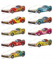 AJK Meble - Otroška postelja Cars - 90x180 cm