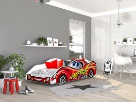 AJK Meble - Otroška postelja Cars - 90x180 cm