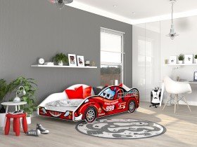 AJK Meble - Otroška postelja Cars - 90x180 cm