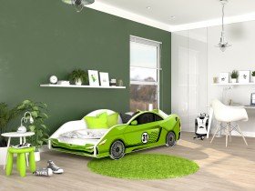 AJK Meble - Otroška postelja Cars - 90x180 cm