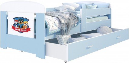 AJK Meble - Otroška postelja Filip 80x160 cm